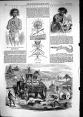 Old 1856 Santhal Insurrection Elephant Rebels Singra Seedhoo Maghee W Victorian