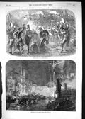 Old 1866 Festivities Venice Masquerade St. Mark'S Piazza Serenade Gra Victorian
