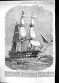 Old 1861 Cruise Royal Highness Prince Alfred Her Majesty'S Ship St. G Victorian