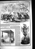 Old 1861 Civil War America Fall'S Church Virginia Bed Ware Testimonia Victorian
