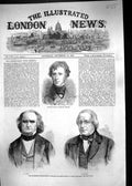 Old Print 1861 Captain Wilks San Jacinto Mason Slidell Civil War Commissi 19th