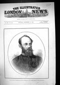 Old 1879 Major Sir Pierre Louis Napoleon Cavagnari British President Victorian