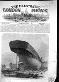 Old Print 1857 Leviathan Great Eastern Steam Ship Stern Boss Blades Screw 19th