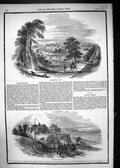 Antique Print 1852 Great Exhibition Paris GMedal Executive Committee India 19th