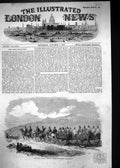 Old Print 1857 Mutiny India Peshawur Land Transport Train Siers Horses C 19th