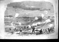 Old 1863 Battle Fredericksburg Assault Federals Marye'S Hill Washingt Victorian