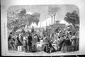 Old 1863 War America Arrival Federal Steamer Flag Truce Madisonville Victorian