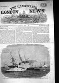 Old 1863 War America Ships Attack Blockading Squadron Charleston Gun- Victorian
