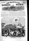 Old 1863 War America Assault Fort Wagner Charleston Harbour Garrison Victorian