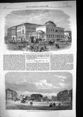 Old 1863 Palace Christiansborg Copenhagen Amalienbrg Square Architect Victorian
