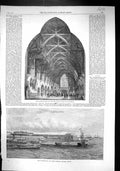 Old 1864 Custom-House Harbour Colombo Ceylon Hall Assize Courts Manch Victorian