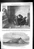 Old 1867 Pitcairn Island Pacific Ocean Ship H.M.S. Bounty Priest Gath Victorian
