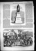 Old 1859 Statue Marshal Lobau Jaley Hungarian Volunteers Austrian Ser Victorian