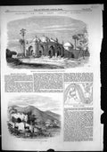 Old 1857 Indian Railway Musjid Palace Liond Rajmaha Teleaghurry Fort Victorian