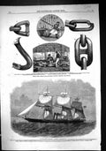 Old 1859 Screw Steam Ship Thunder Testing Chain Cables Woolwich Docky Victorian