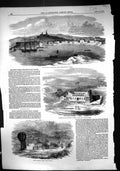 Old 1852 View Hebrides Stornaway Lewis Palace Pushwa Banjee Jumna Bal Victorian