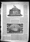 Old 1864 Casket Princess Wales Ladies Australia Coxwell Balloon Cryst Victorian
