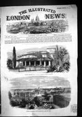 Old Antique Print 1858 View Lucknow Town House Captain Hayes Architecture 19th