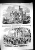 Old 1863 Manor Heath Mayor Halifax Riots New York Mob Lynching Negro Victorian