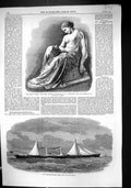 Old 1864 Blockade-Runner Lizzie Ship Clyde Task Erinna Greek Poetess Victorian