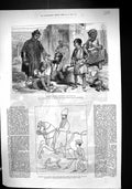 Antique Print 1879 Afghan Village Children Portrait Yakoob Khan Ameer Cabul