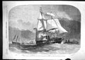 Old 1857 Ship H.M.S. Furious Gun Boats China Portsmouth Nimrod Cormor Victorian
