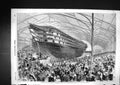 Old 1855 Launch Marlborough Ship Portsmouth Master Shipwright Queen B Victorian