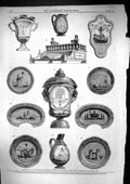 Original Old Antique Print 1864 Specimens Champfleury Pottery French Revolution