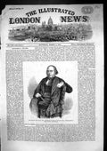 Original Old Antique Print 1860 Rowland Hill Secretary Post Office John Watkins