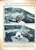 Old 1916 Mine-Crater Exploding Shell Volcano Poas Eruption Mountain P 20th