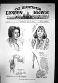Old 1873 Modoc War Scalp Scar-Faced Charlie Eskenawah Dalles Indian M Victorian