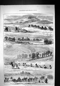 Old 1872 Autumn Campaign Battle Wiley Wishford Artillery Stonehenge S Victorian