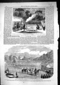 Old 1860 Funeral Ensign Tucker British Legion Capua Derbyshire Rifle Victorian