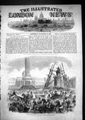 Antique Print 1855 Visit King Sardinia Scene Arrival Charing Cross England 19th