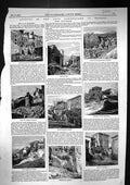Old 1858 Earthquake Naples Italy Ruins Tito Monastery Francis Auletta Victorian