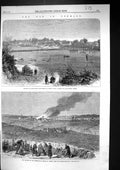 Old 1864 War Denmark Village Eckernsunde Bridge Boats Prussian Army R Victorian