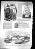 Old 1853 Ceremony Founding Town Dumbarton Hall Watford Roman Sarcopha Victorian