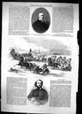 Old 1856 President United States Buchanan Colonel Colt Sleighing Bost Victorian
