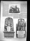 Old 1859 Church St. John Baptist Perth Monument Crimea War Perthshire Victorian