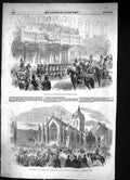 Old 1856 Reading Royal Proclamation Peace Dublin Thanksgiving Edinbur Victorian