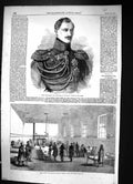 Old 1855 Prince Menschikoff Commander Russian Army Crimea Queen Fort Victorian
