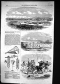 Old 1855 Burial Ground French Seamen Kamiesch Christie Balaclava Exmo Victorian