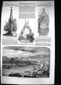 Old 1855 Monument Fillingham Major Dalton Sebastopol Captain Neville Victorian