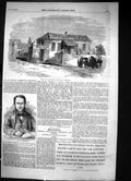 Old Print 1855 Portrait Johnson House Anglo-French Commission Sebastopol 19th