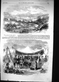 Old 1855 Battle Tchernaya Traktir Bridge Croats Camp Balaclava War So Victorian