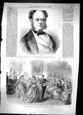 Old 1866 William Bovill Chief Justice Court Dance Russian Gipsies Mos Victorian