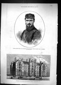 Old 1879 Corporal George Taylor Lancashire Rifle Hospital Consumption Victorian
