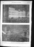 Old 1863 Illumination Treasury Whitehall Sackville Dublin Ireland Nel Victorian