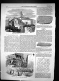 Old 1858 Earthquake Potenza Runic Stone Schleswig Denmark Archaeology Victorian