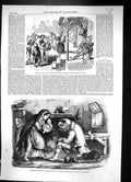 Old 1859 New Year'S India Servants Bringing Presents Ireland Peasantr Victorian